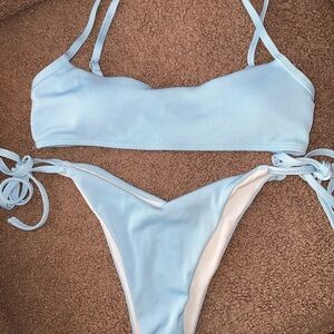 SHEIN Sky Blue Bikini Set